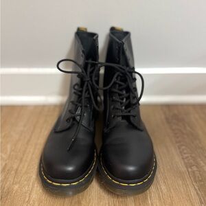 Doc Martens Like New Black Lace-Up Ankle Boots